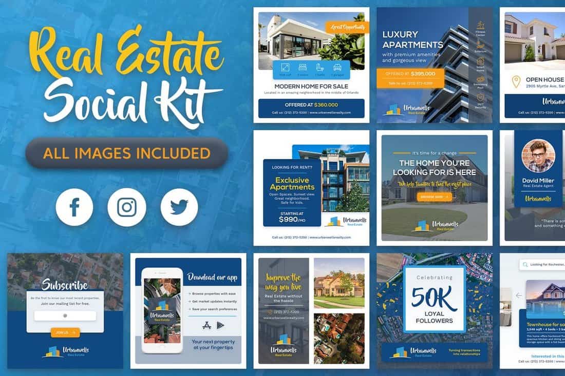 Real Estate Social Media Kit