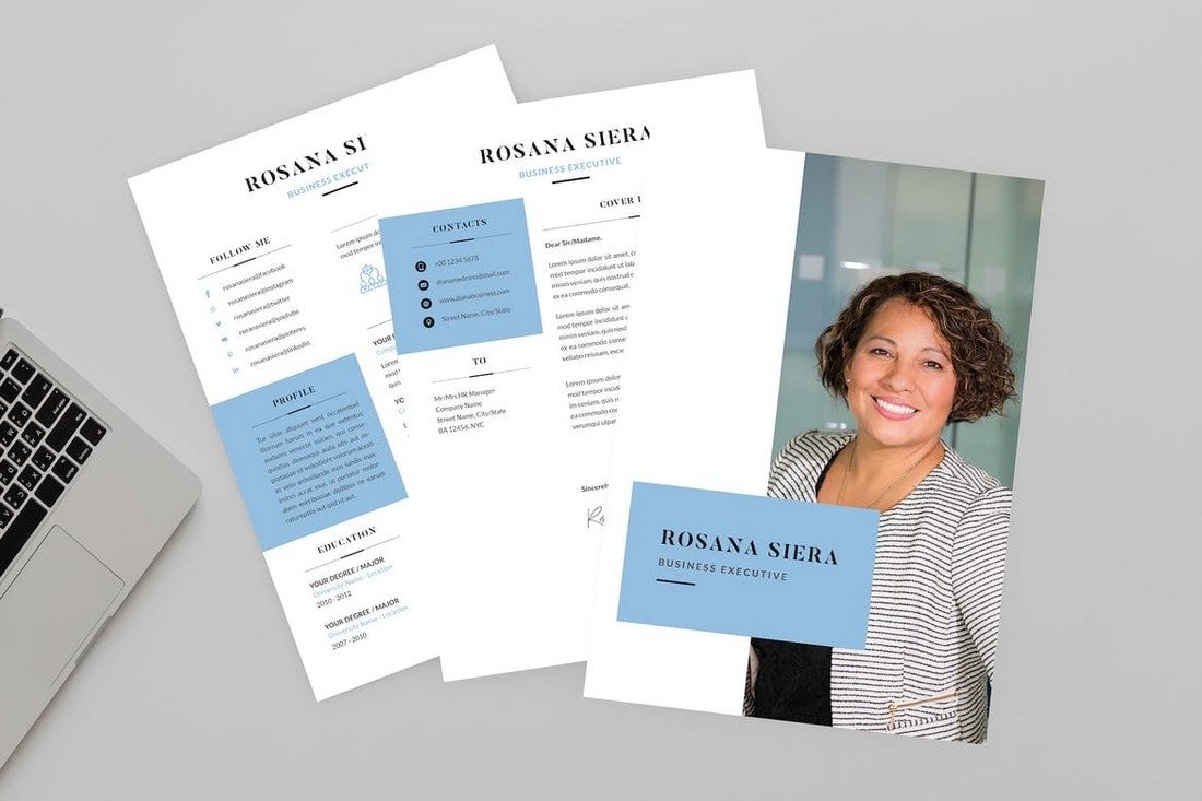 Rosana - Corporate Business CV Template