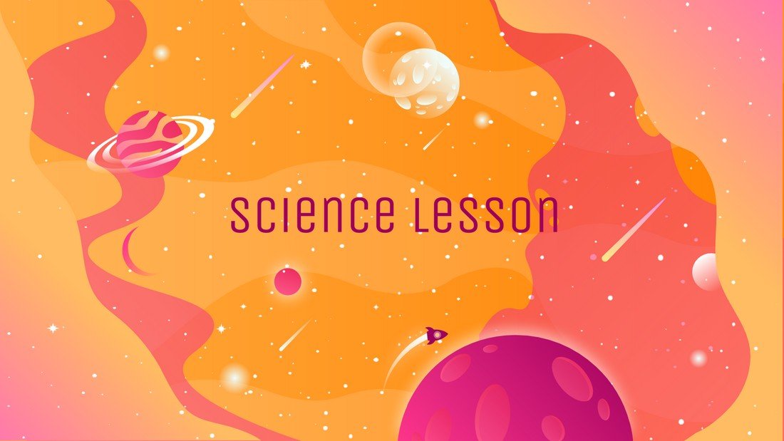 Science Lesson - Free PowerPoint Template