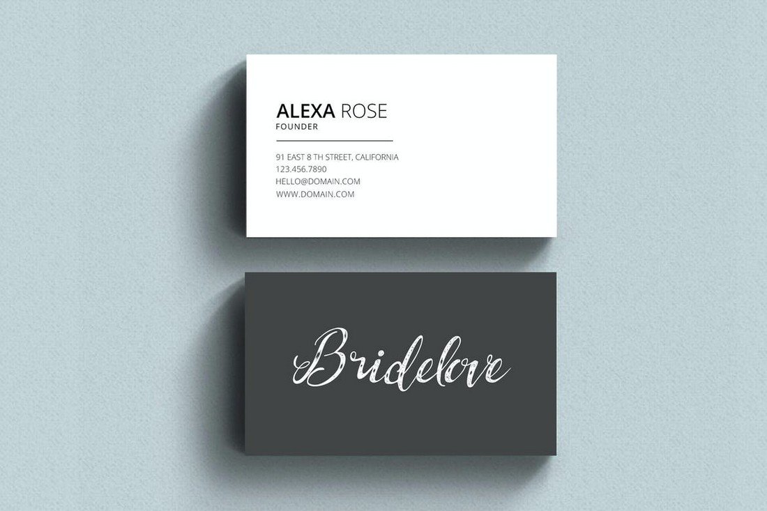 Simple Business Card for Creatives