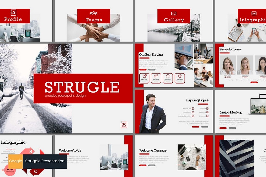 Struggle - Business Google Slides Template