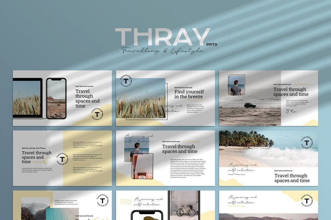 THRAY - Modern Google Slides Template