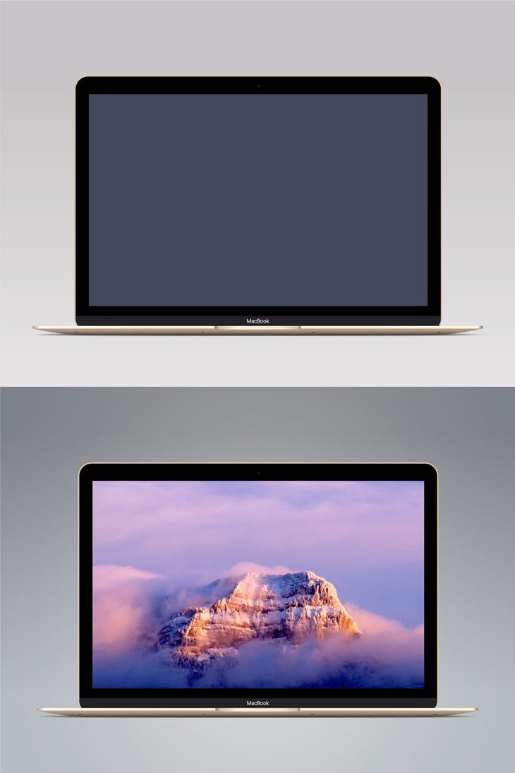 Vector-MacBook-Gold