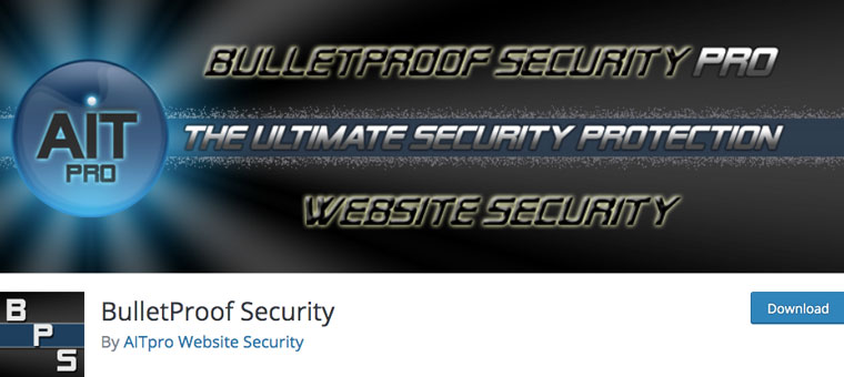 WordPress plugin BulletProof Security.