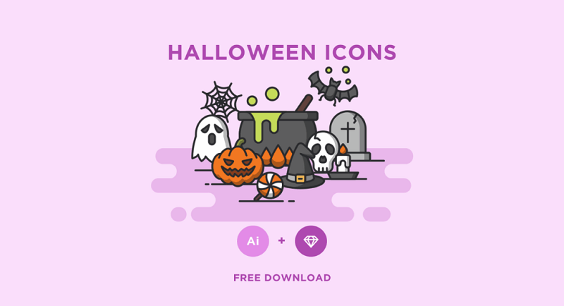Free Halloween Vector Icons
