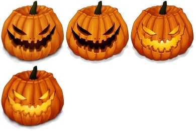 Halloween Pumpkins Icons