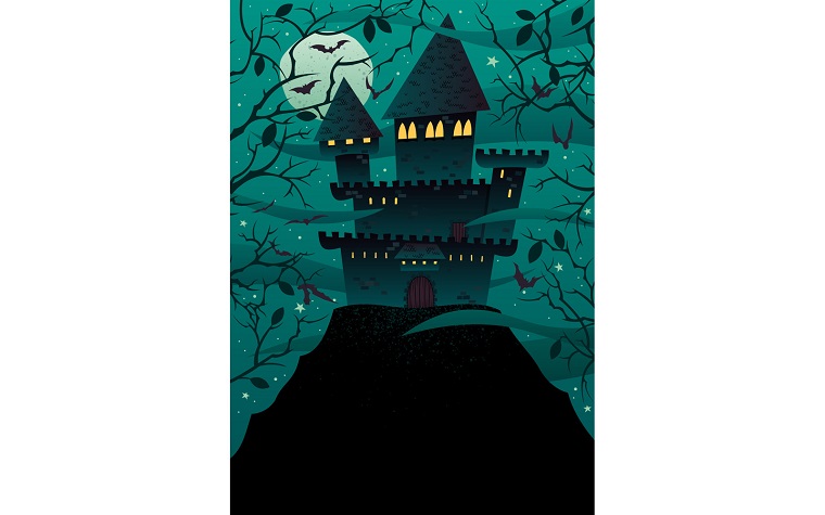 Spooky Castle 2 - Illustration.