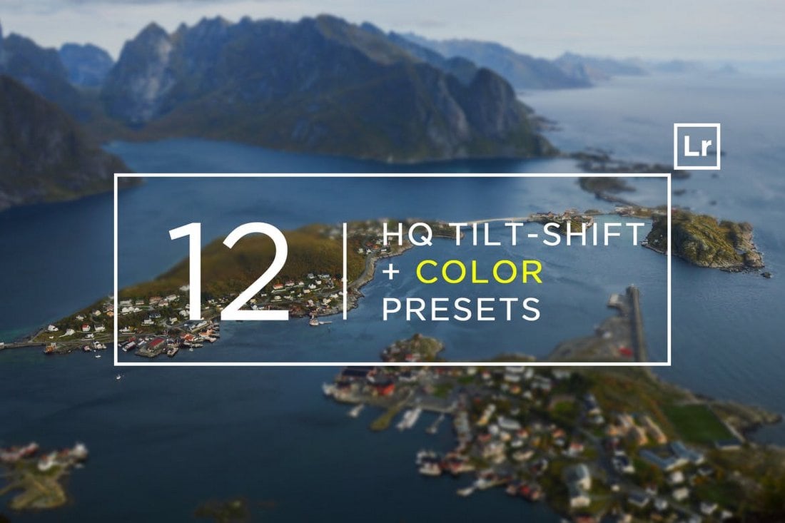 12 HQ Tilt-Shift & Color Lightroom Presets