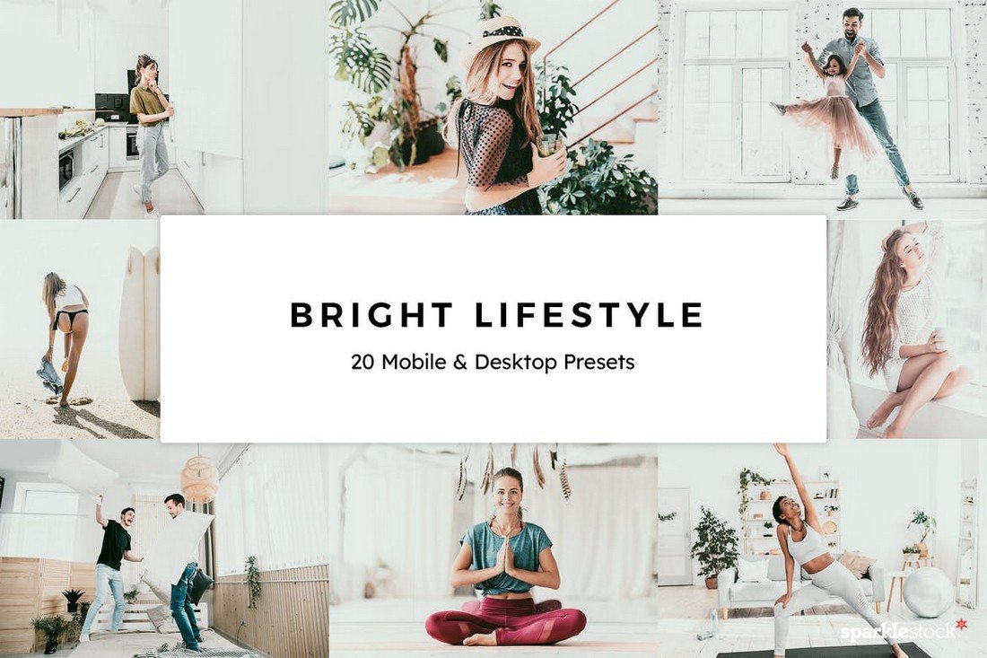 20 Bright Lifestyle Lightroom Mobile Presets