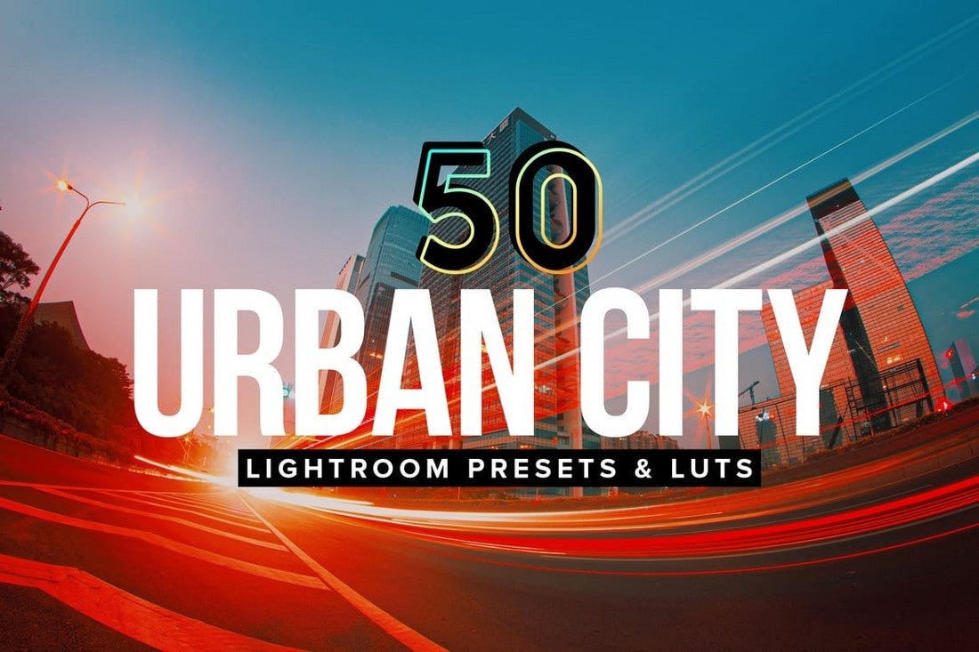 50 Urban City Landscape Lightroom Presets