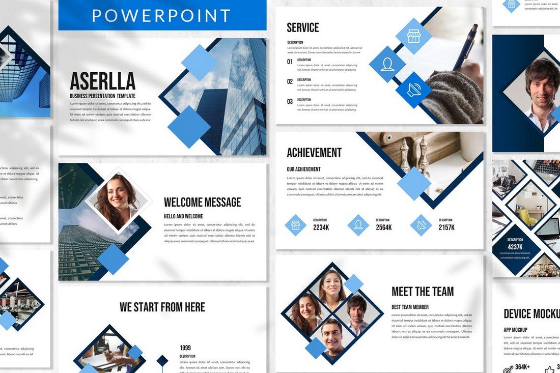 Aserlla - Clean Business Powerpoint Template