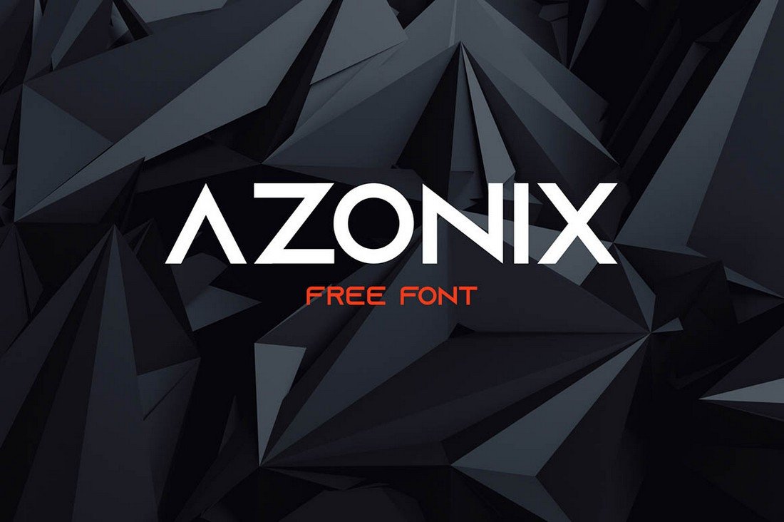 Azonix - Free Modern Minimal Font