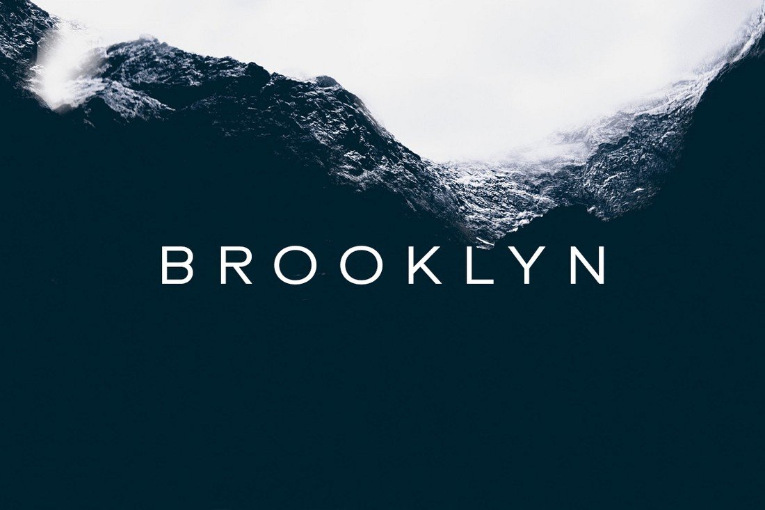 BROOKLYN - Clean & Minimal Font