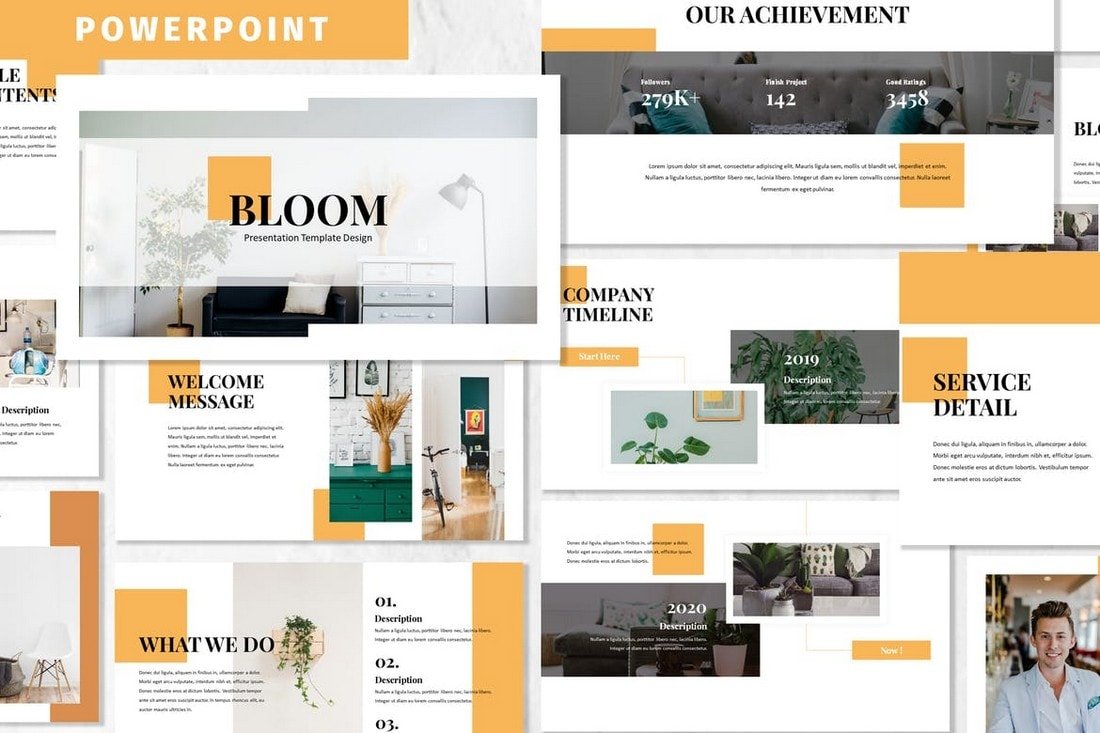Bloom - Business Powerpoint Template