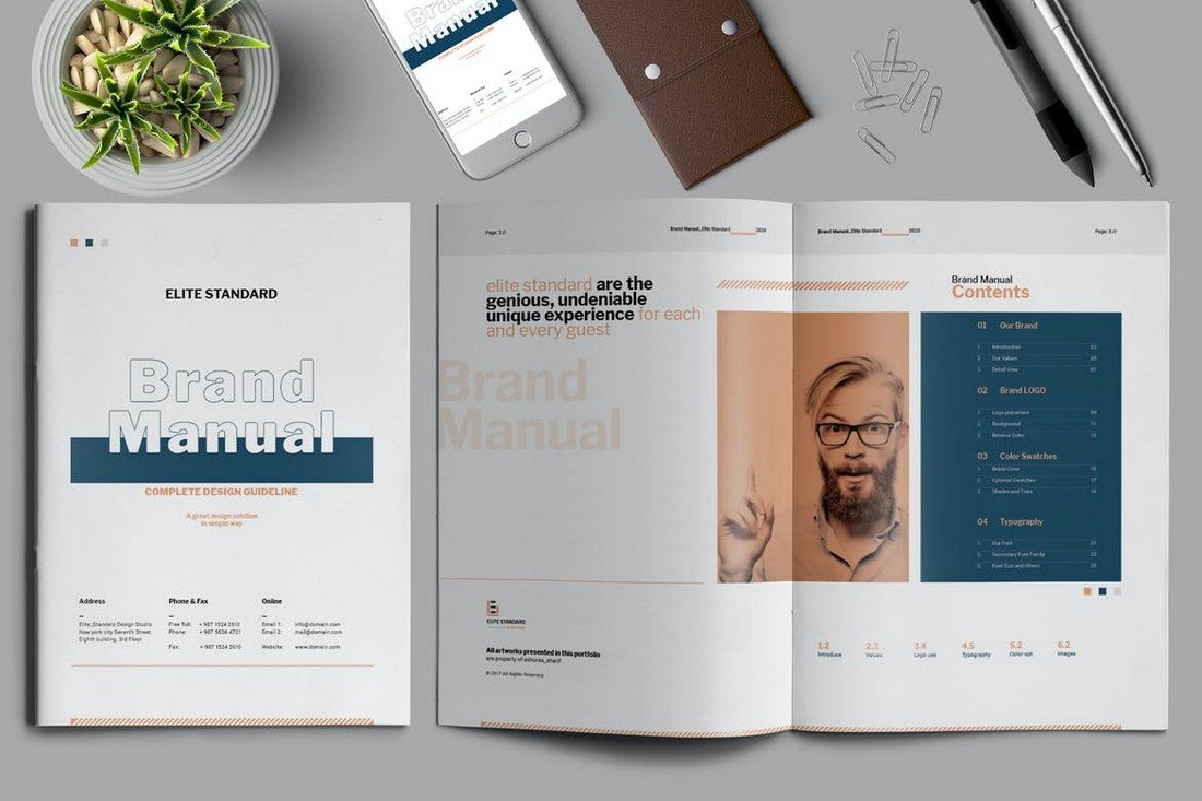 Brand Manual Template For Startups