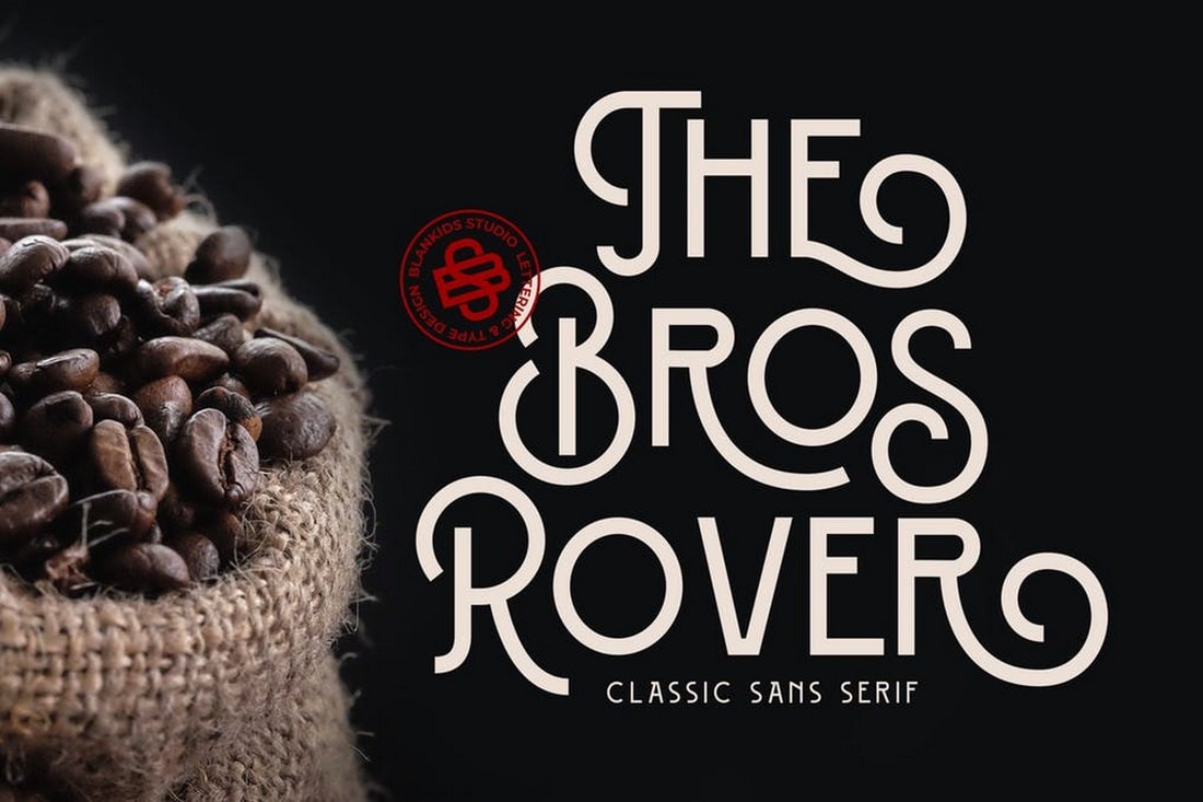 Bros Rover - Classy Sans Serif