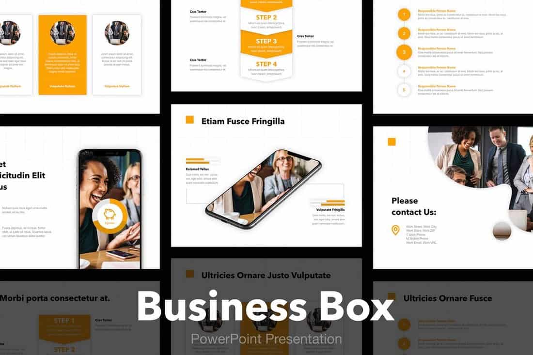Business Box - Modern PowerPoint Template