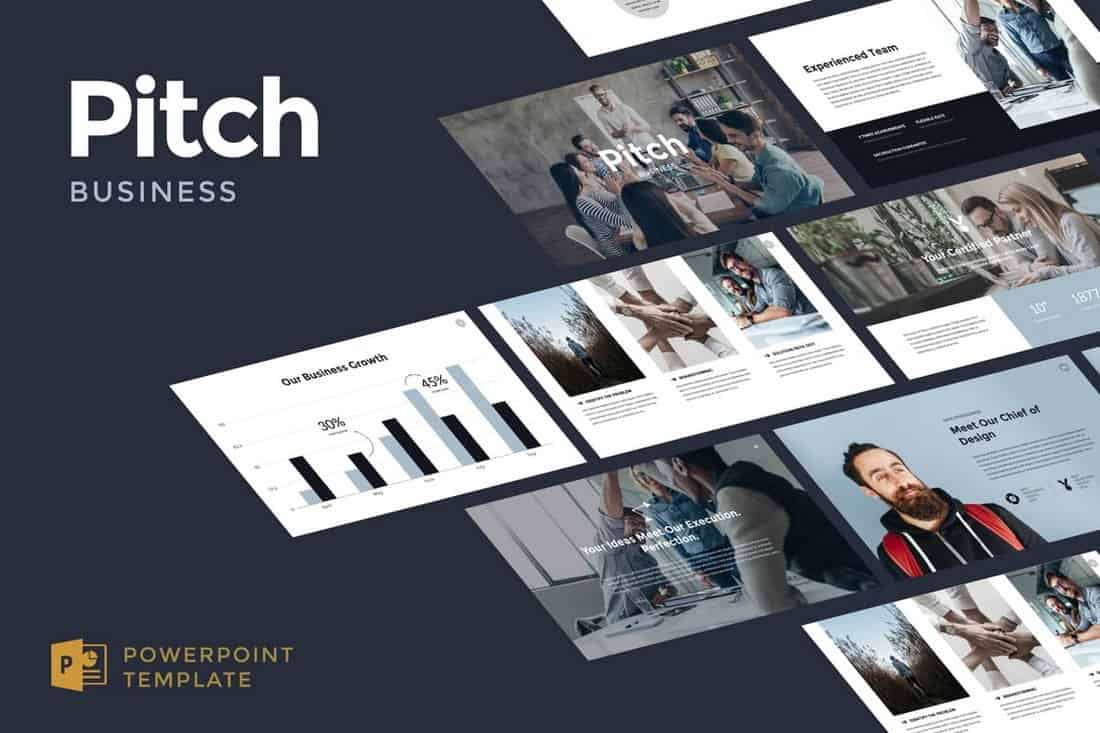 Business Pitch - Powerpoint Template