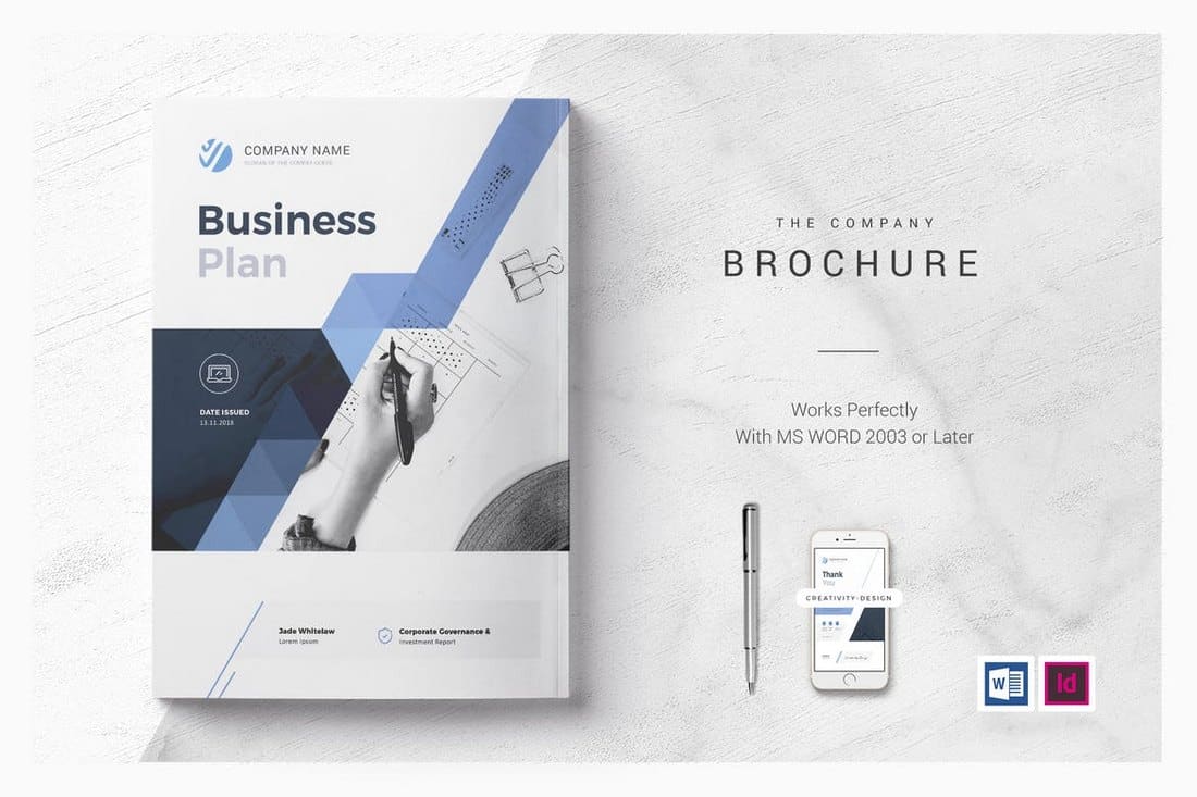 Business Plan & Report Word Template