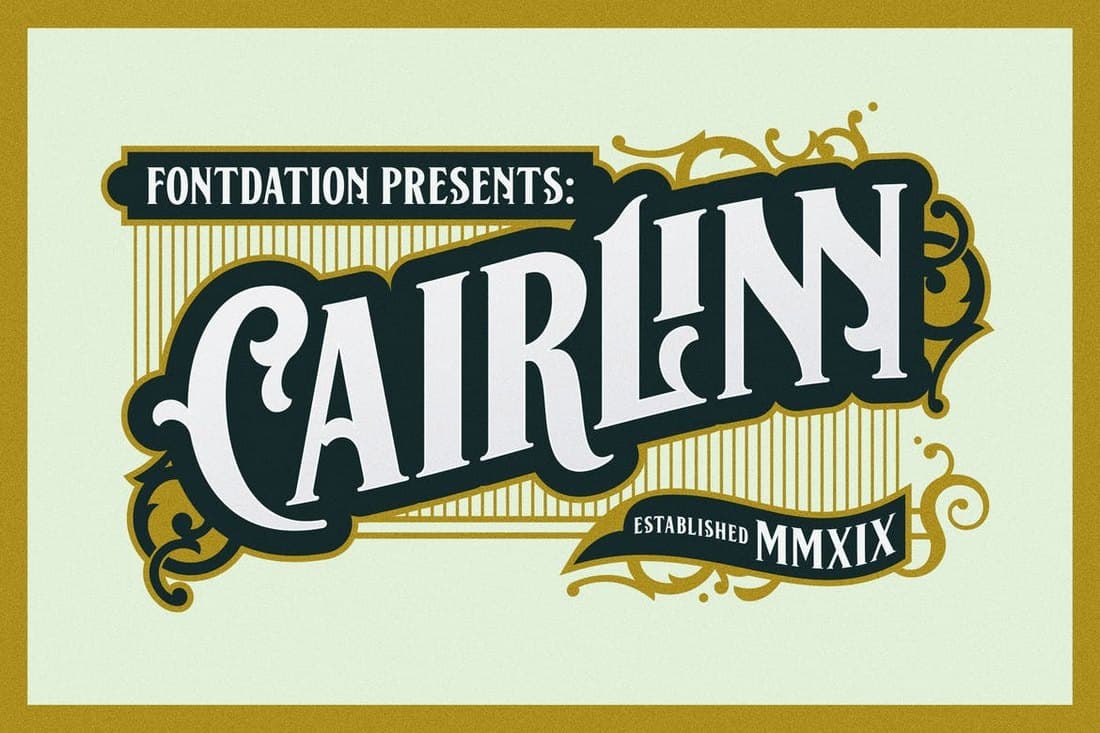 Cairlinn - Elegant Vintage Font