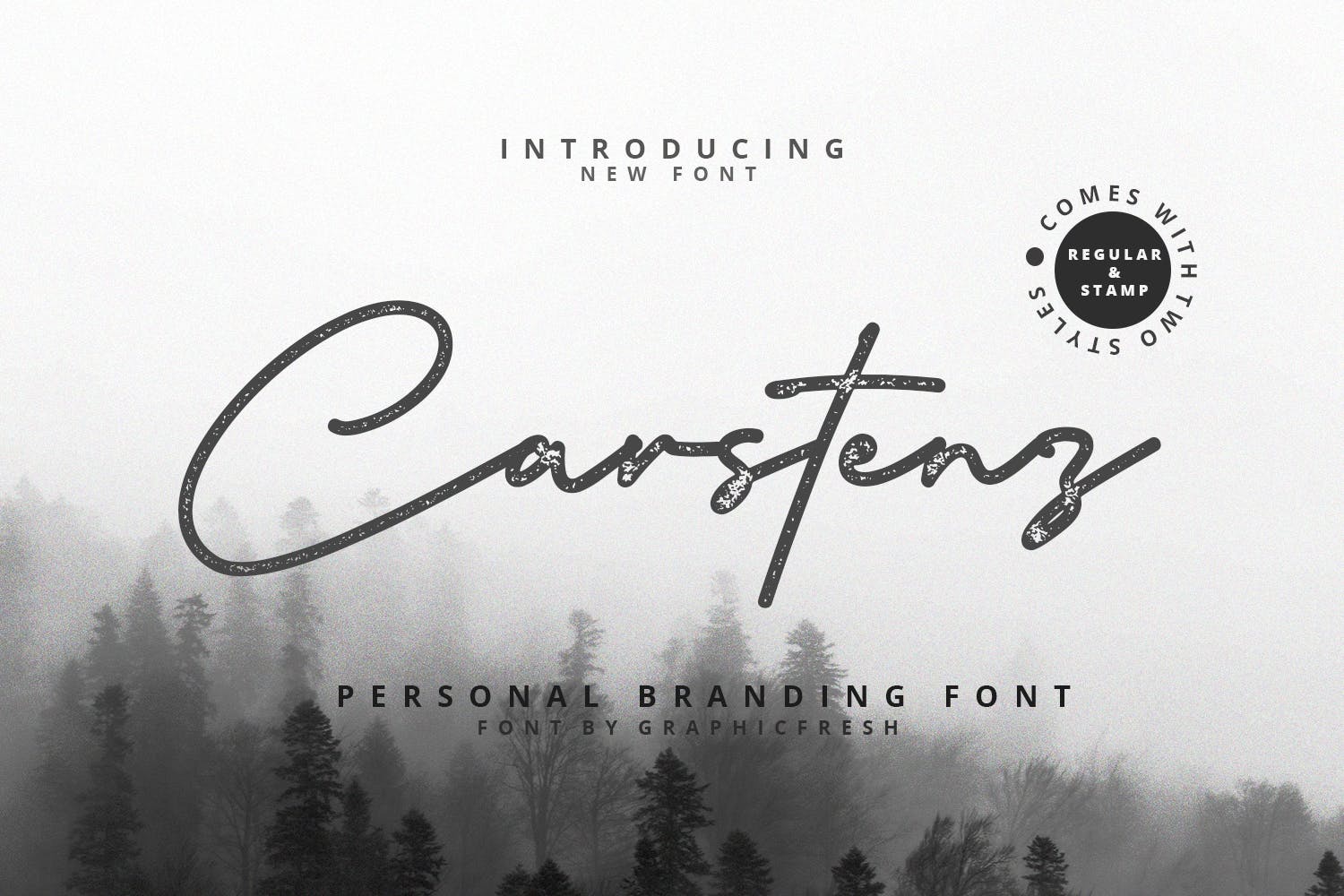 Carstenz Vintage Typeface