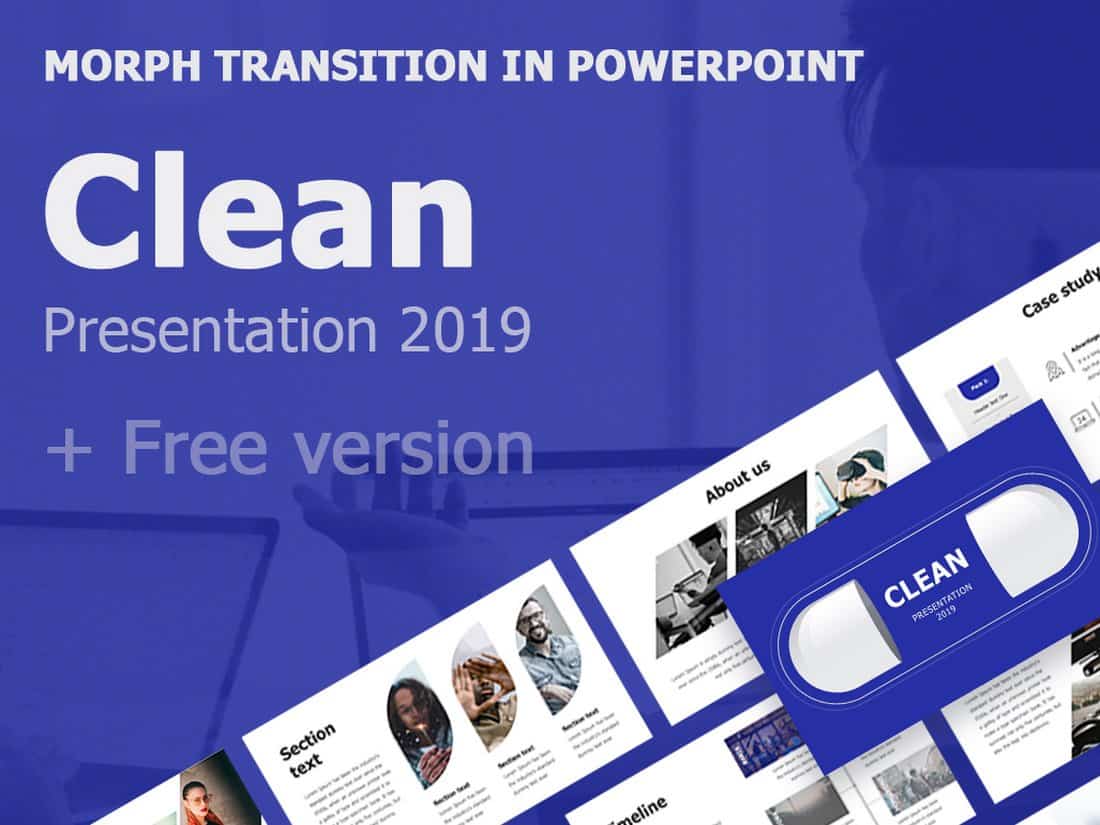Clean - Free PowerPoint Presentation Template