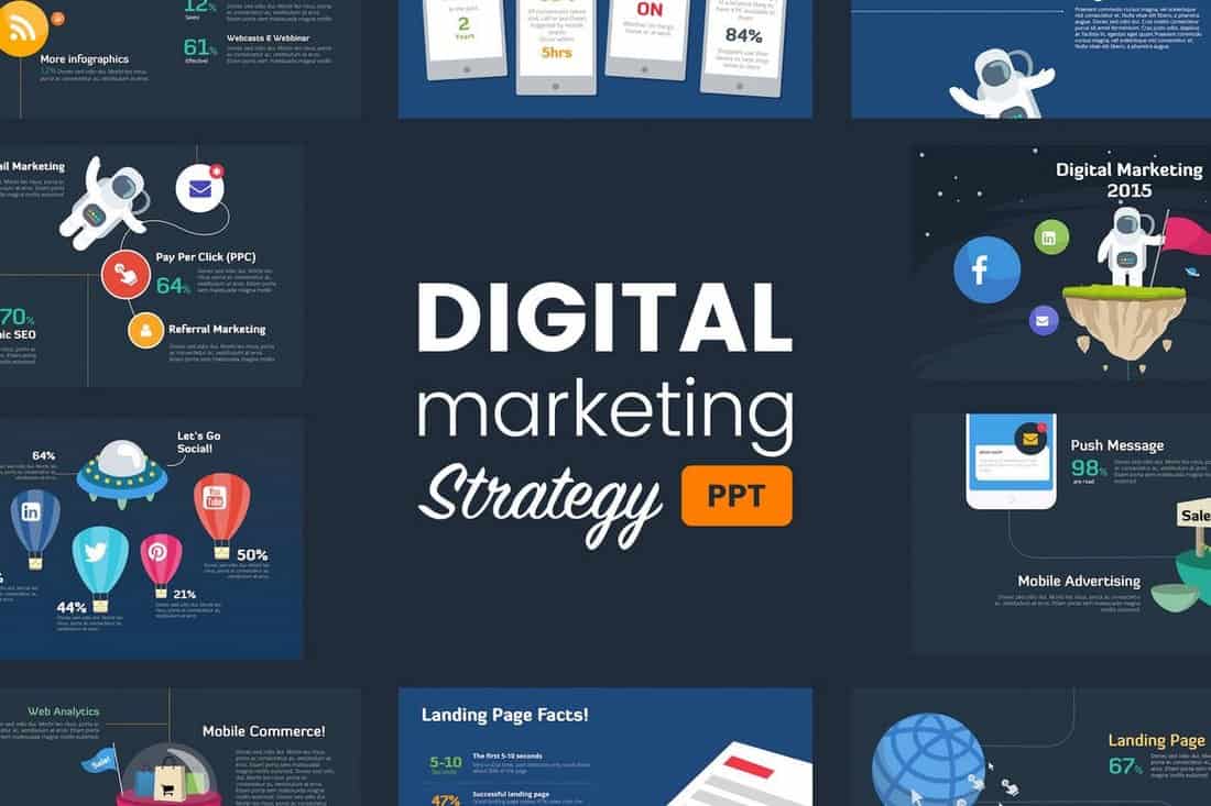 Digital Marketing Strategy - Powerpoint Template