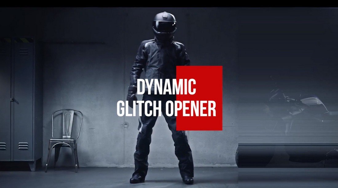 Dynamic Glitch Opener - Premiere Pro Template
