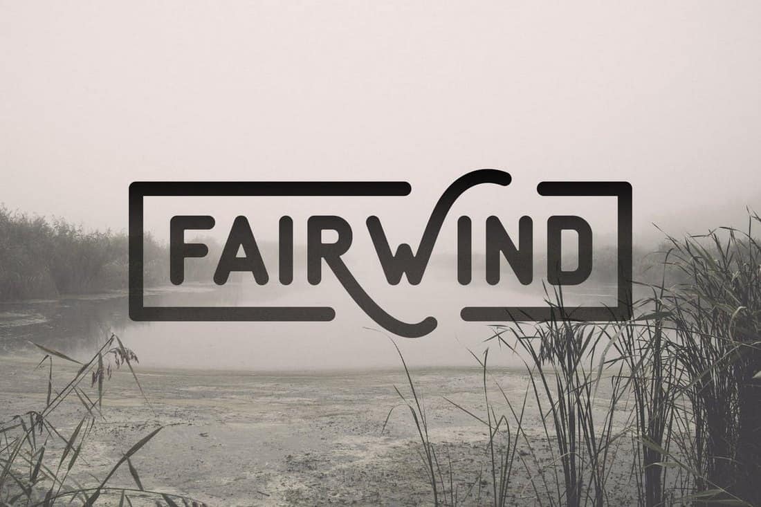 Fairwind - Modern-Vintage Font