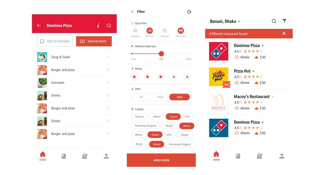 Foodviser - Food Ordering Android App Template