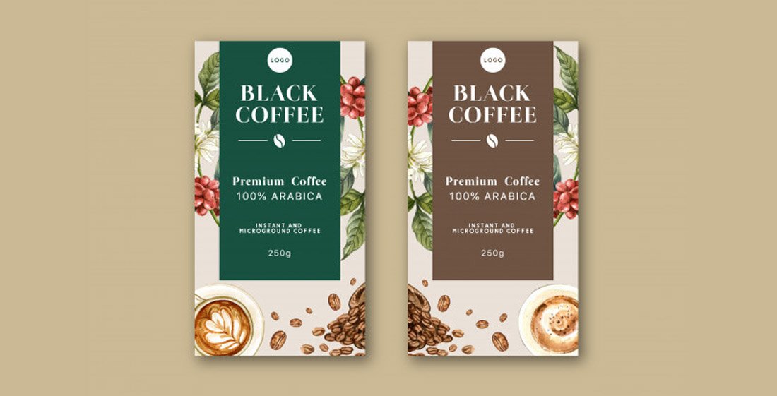 Free Coffee Packaging Design Template