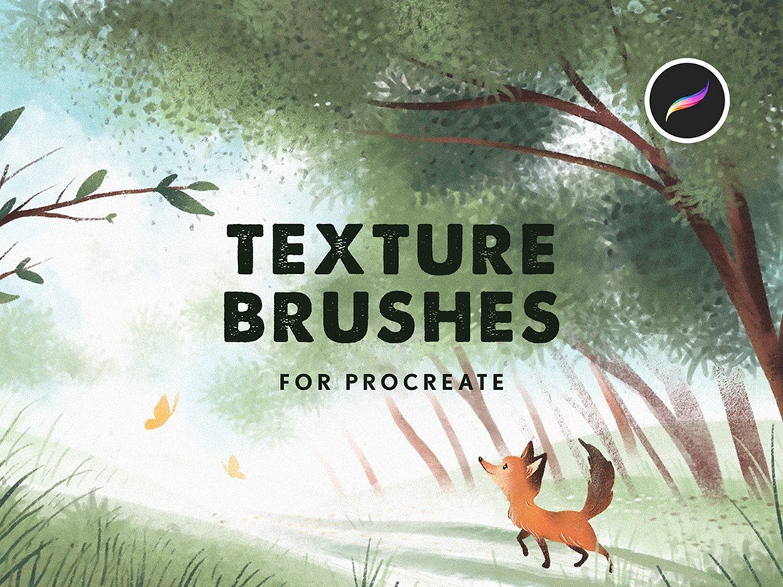 Free Texture Brushes for Procreate