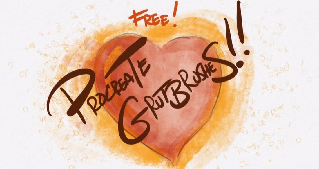 Free Watercolor Procreate Brushes