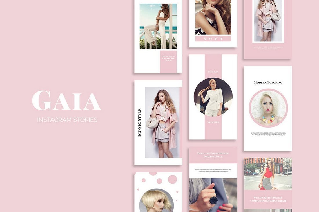Gaia - 33 Instagram Story Template