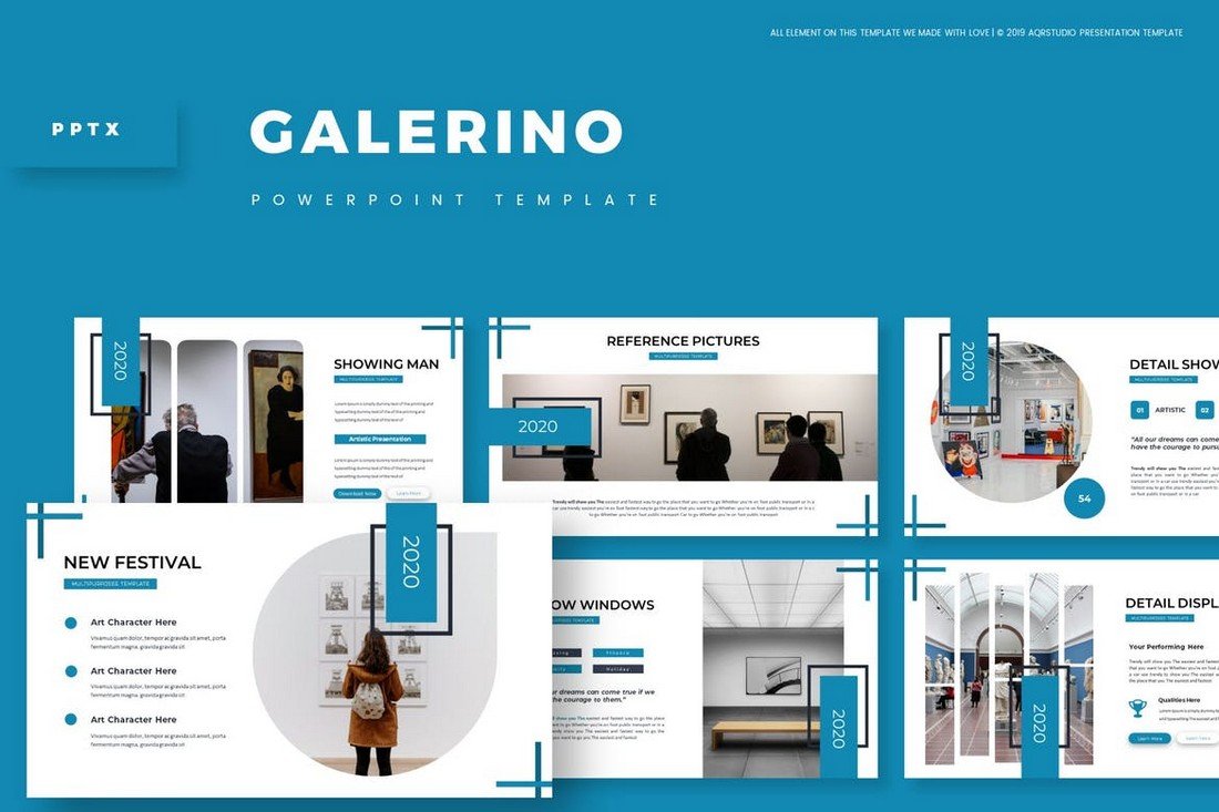 Galerino - Powerpoint Template