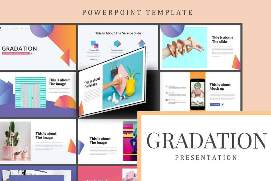 Gradation - Creative Powerpoint Template