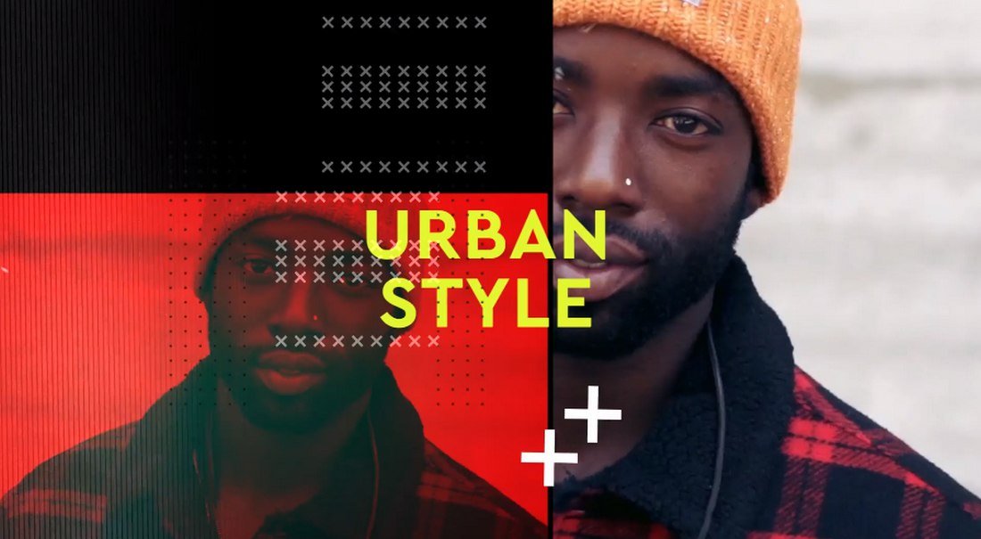 Hip-Hop Urban Opener Premiere Pro Template