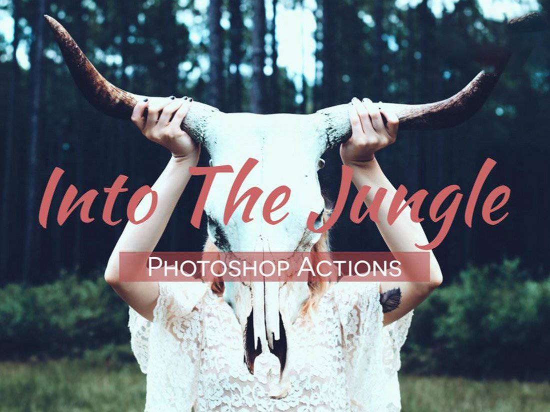 Into The Jungle Photoshop Actions