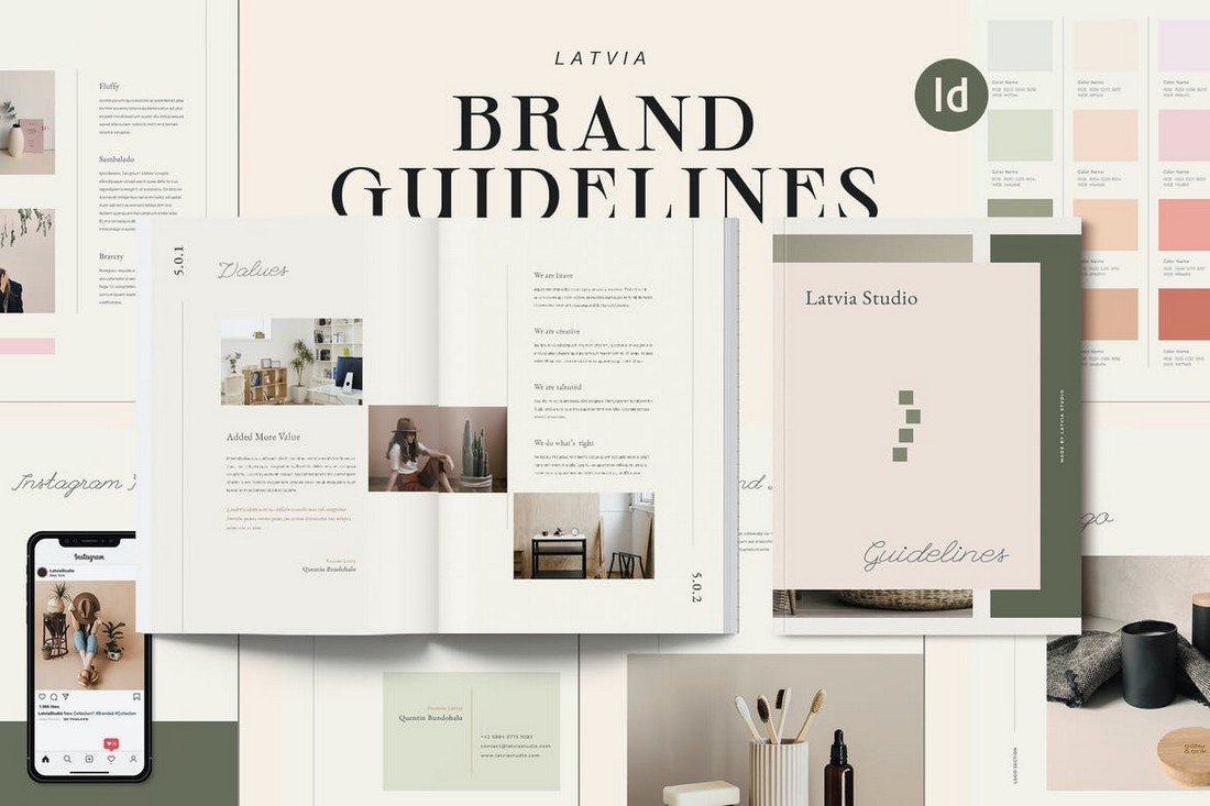 Latvia - Lifestyle Brand Guidelines Template