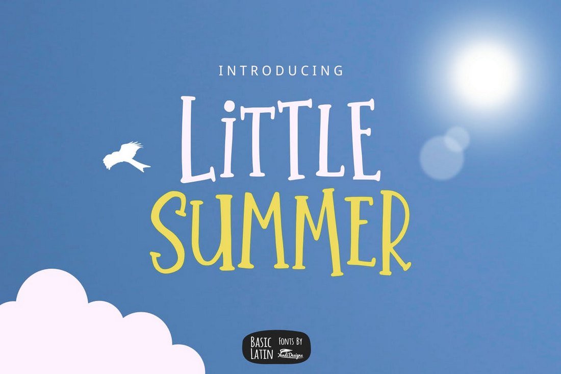 Little Summer - Creative Serif Font