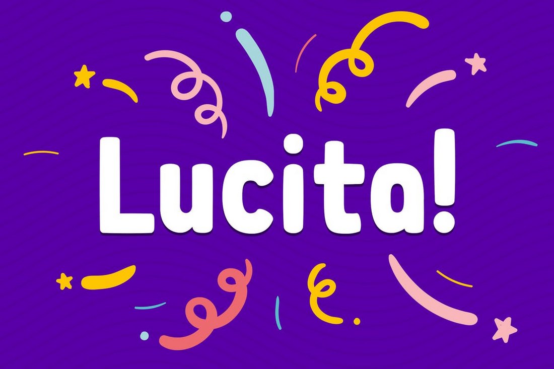 Lucita Poster Font