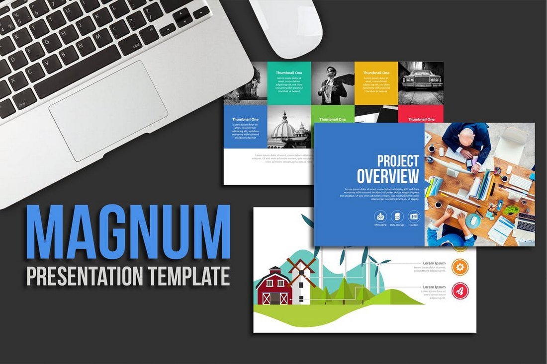 Magnum PowerPoint Template