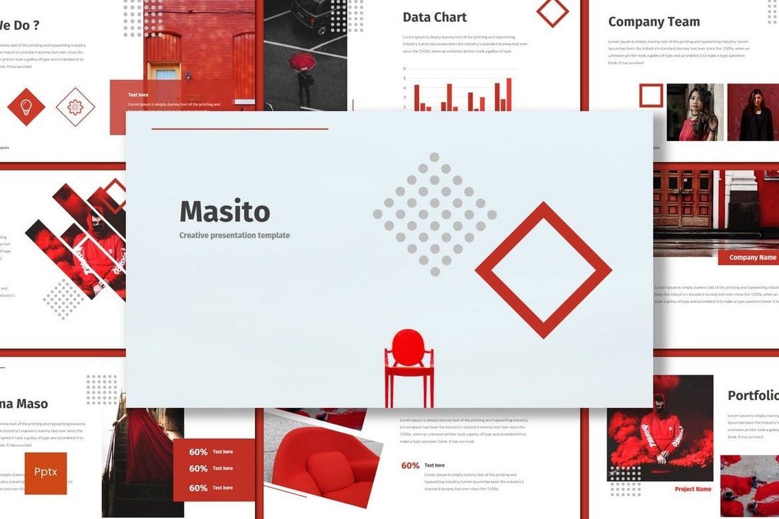 Masito - Clean Powerpoint Template