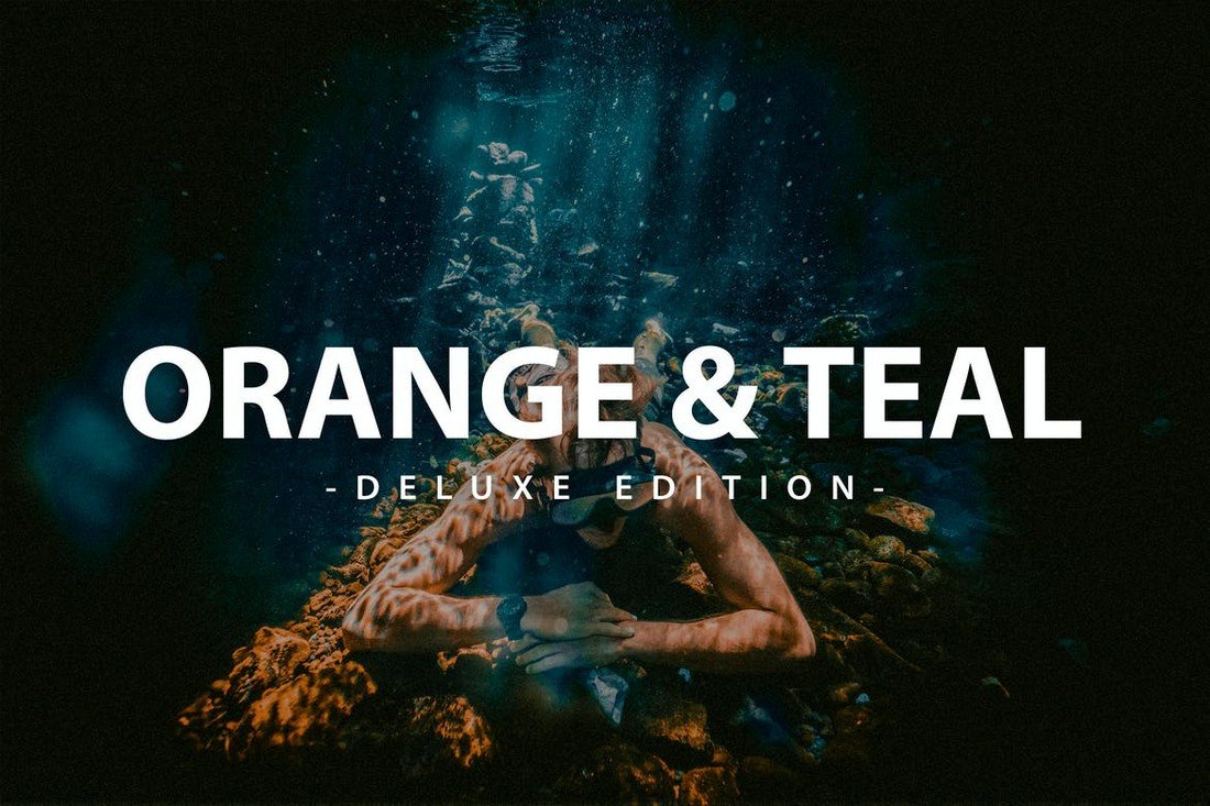 Orange & Teal -Mobile & Desktop Lightroom Presets