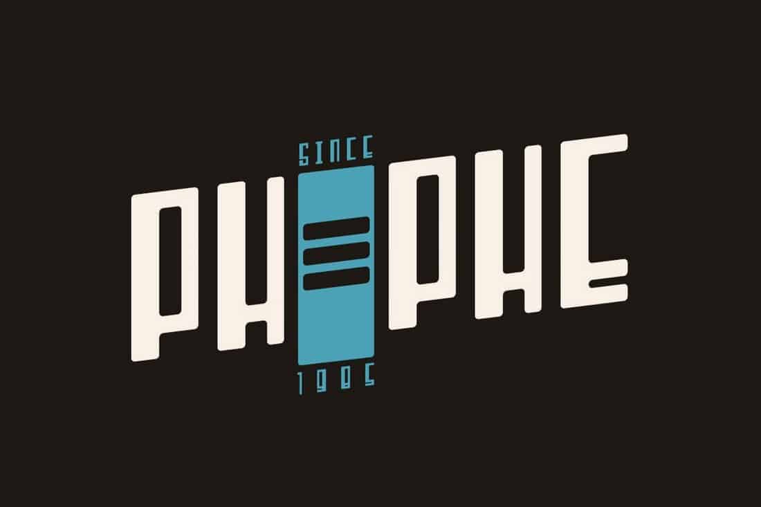 Phephe - Unique Vintage Font