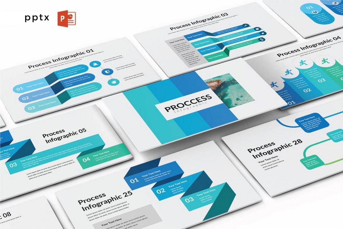 Process - PowerPoint Infographic Template