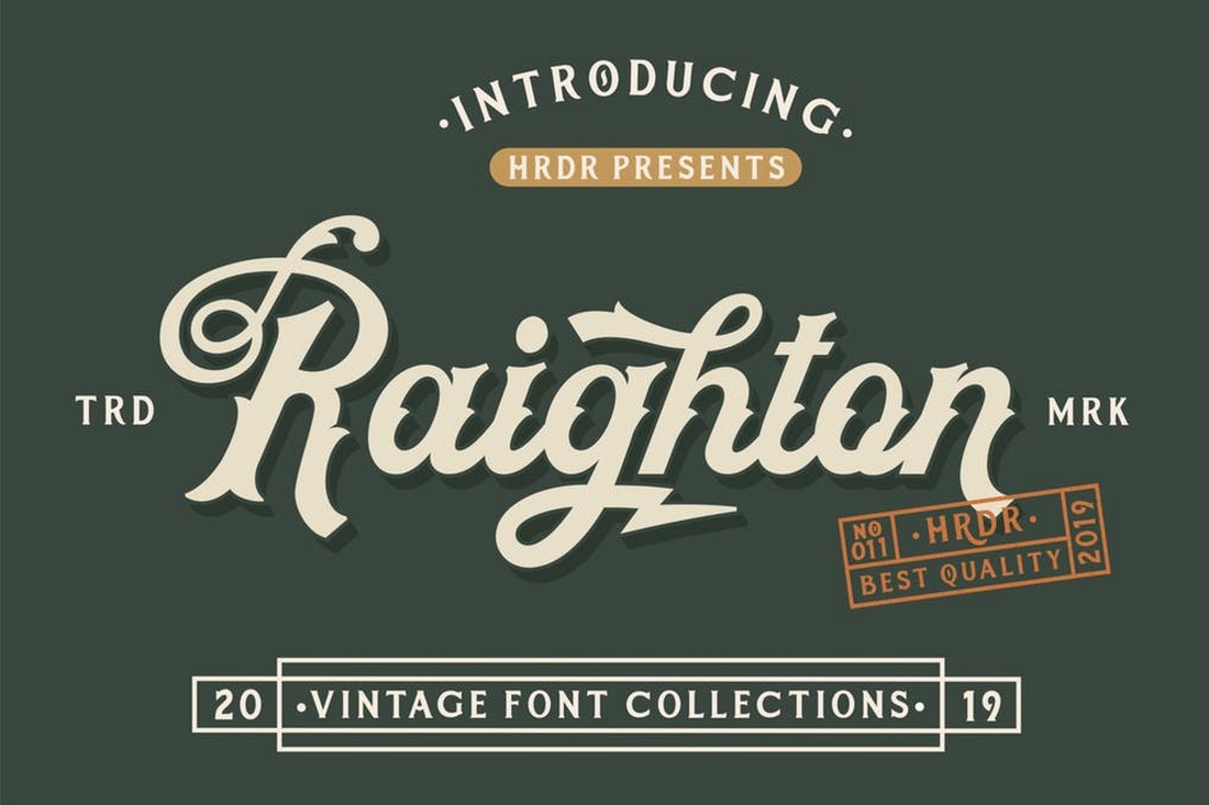 Raighton Font Collection