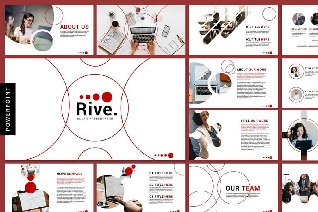 Rive - Business Powerpoint Templates