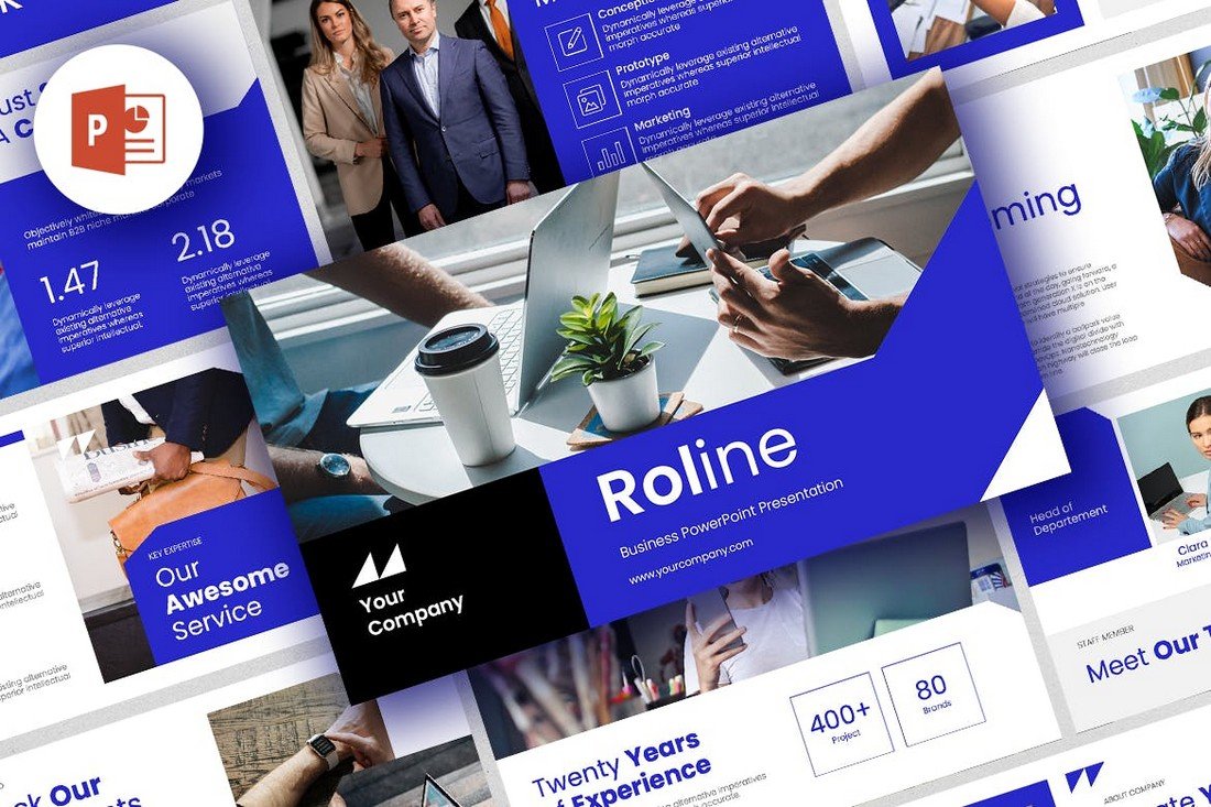 Roline - Professional PowerPoint Template