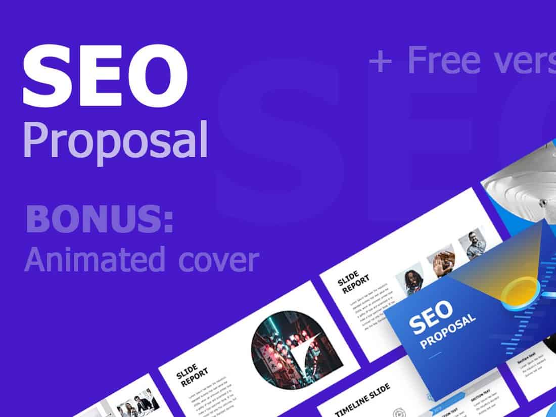 SEO Proposal - Free Powerpoint Template